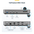 StarTech.com USB-C Triple Monitor Docking Station - HDMI/DP Triple 4k USB-C Dock - 5x USB Hub - GbE - 100W PD - Universeel Multi Monitor Docking Station - Thunderbolt 3/4 Compat...