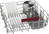 Neff S155EAX01E Spülmaschine Voll integriert 13 Maßgedecke B