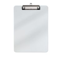 A4 Clipboard, plastic with nickelled clip