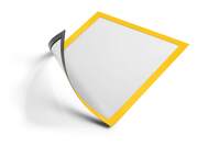 Durable DURAFRAME� Magnetic Document Frame A4 - Yellow - Pack of 5