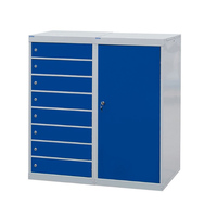 Laptop Storage Locker - 8 Tier - 8 Doors - Ultramarine Blue