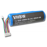 Przedłużona bateria VHBW do Garmin DC20, DC30, DC40, 2600mAh
