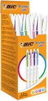 Kugelschreiber BIC® Cristal® Up, 0,35 mm, sortiert, Schachtel à 20 Stück