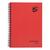 5 Star Office Manuscript Notebook Wirebound 70gsm Ruled 160pp A5 Red [Pack 5]