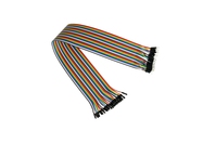 kabelmeister® Jumper Wire 40-Pin trennbare Adern für Arduino, Raspberry Pi etc., Stecker an Buchse,