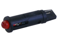 LED-Signalleuchte, 28 V, rot, Einbau-Ø 5 mm, LED Anzahl: 1