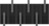 Stiftleiste, 6-polig, RM 2.54 mm, gerade, schwarz, 3-647166-6