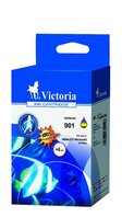CC656AE Tintapatron OfficeJet J4580, 4660 nyomtatókhoz, VICTORIA TECHNOLOGY 901, színes, 15ml