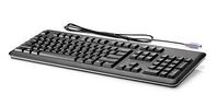 Keyboard (HEBREW) 724718-BB1, Full-size (100%), Wired, PS/2, Black Tastaturen