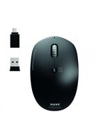 Mouse Ambidextrous Bluetooth , + Usb Type-A Optical 2400 Dpi ,