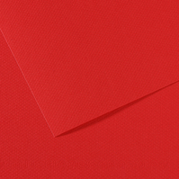 Carta Colorata Mi-Teintes Canson - A4 - 160 g - C31032S025 (Rosso Vivo Conf. 25)