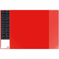 Schreibunterlage Velocolor PVC 60x40cm rot