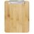 Olympia Bamboo Menu Clipboard - Made of Wood with Metal Clip - Size - A4