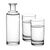 Olympia Classic Water Bottle in Clear Made of Glass 320ml / 11.25oz