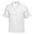 Whites Unisex Bakers Shirt in White Polycotton with Short Sleeves - Durable - S