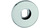 Rosette für Türknöpfe GLUTZ 5620CK Edelstahl matt 16mm 53/8mm mit ovaler Führung