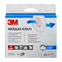 3M™ Partikelfilter 2135, P3, für die Serien 6000 und 6500, 1 Paar pro Packung