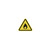 Etikett Warnzeichen feuergefährlichen Stoffen 100.0 mm gelb mit schwarzem Aufdruck