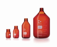 Laborflaschen protect+ DURAN® mit Retrace code braun | Nennvolumen: 5000 ml