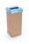 Recobin URE002 Slim újrahasznosított szelektív hulladékgyűjtő 60l kék