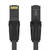Flat UTP Category 6 Network Cable Vention IBABH 2m Black
