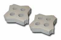 Foam inserts for recessed platform for vortexers Vortex-Genie® Description Foam inserts for 4 x Ø 29 ... 37 mm test tube