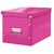Tároló doboz LEITZ Click&Store L méret kocka rózsaszín