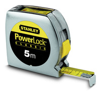 STANLEY 0-33-932 POWERLOCK TOP READER TAPE MEASURE 5M