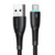 Kabel przewód Starry Series USB-A - USB-C 3A 1m czarny