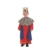 Disfraz de Rey Mago Rojo y Azul para niño 11-13A