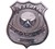 Placa de Policía Metálica de 6 cm T.Única