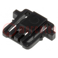 Connector: wire-board; plug; female; Pico-Lock; 1mm; PIN: 2; black