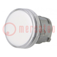 Ellenőrző lámpa; 22mm; Harmony XB4; -25÷70°C; Ø22mm; IP66; fehér
