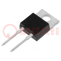 Diode: Schottky rectifying; SiC; THT; 650V; 10A; 47W; TO220ISO; tube