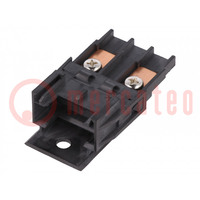 Fuse holder; 29mm; 60A; on cable; Leads: screw M5; -25÷85°C; 32V