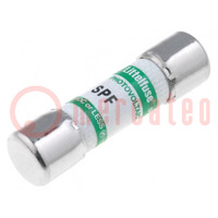 Fuse: fuse; gPV; 2A; 1kVDC; ceramic,cylindrical,industrial; SPF