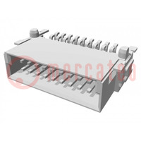Connector: PCB-cable/PCB; male; PIN: 18; 1.27mm; har-flex®; 2.3A