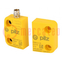 Safety switch: magnetic; PSEN ma2.1p; NC + NO; IP67; 24VDC