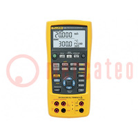 Meter: kalibrator; druk,frequentie,spanning,stroom,RTD