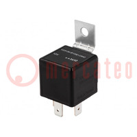 Relay: electromagnetic; SPST-NO; Ucoil: 12VDC; 60A; automotive; 90Ω