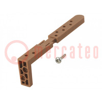 Connector; concealed screwed connection; 10pcs.
