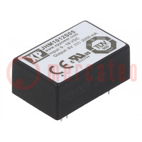 Converter: DC/DC; 10W; Uin: 9÷18V; Uuit: 5VDC; Iuit: 2000mA; DIP24