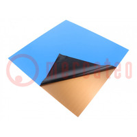 Laminate; FR4,epoxy resin; 1.6mm; L: 250mm; W: 250mm; double sided