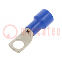 Tip: ring tube; M16; Ø: 16.5mm; 70mm2; crimped; for cable; insulated