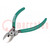 Pliers; side,cutting; with side face; 130mm