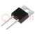 Diode: Schottky rectifying; SiC; THT; 650V; 4A; 39W; TO220-2; tube