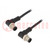 Câble: pour capteurs/automatique; PIN: 8; M12-M12; 1m; prise mâle