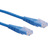 ROLINE UTP Patch Cord, Cat.6 (Class E), blue, 0.3 m