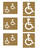 Modellbeispiel: Spritzschablonen Satz 5 (Handicap) (Art. 90.3306-05)
