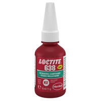 Loctite 638 hochfester Klebstoff für Welle-Nabe-Verbindungen, Inhalt: 10 ml